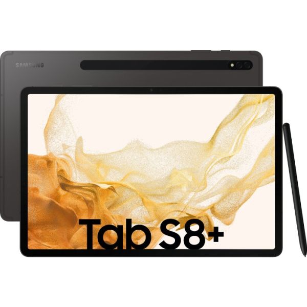 Galaxy Tab S8+ (SM-X800) 12.4 Inch 128GB Tablet Unlocked 